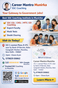 Career Mantra Munirka – Your Gateway to Government Jobs